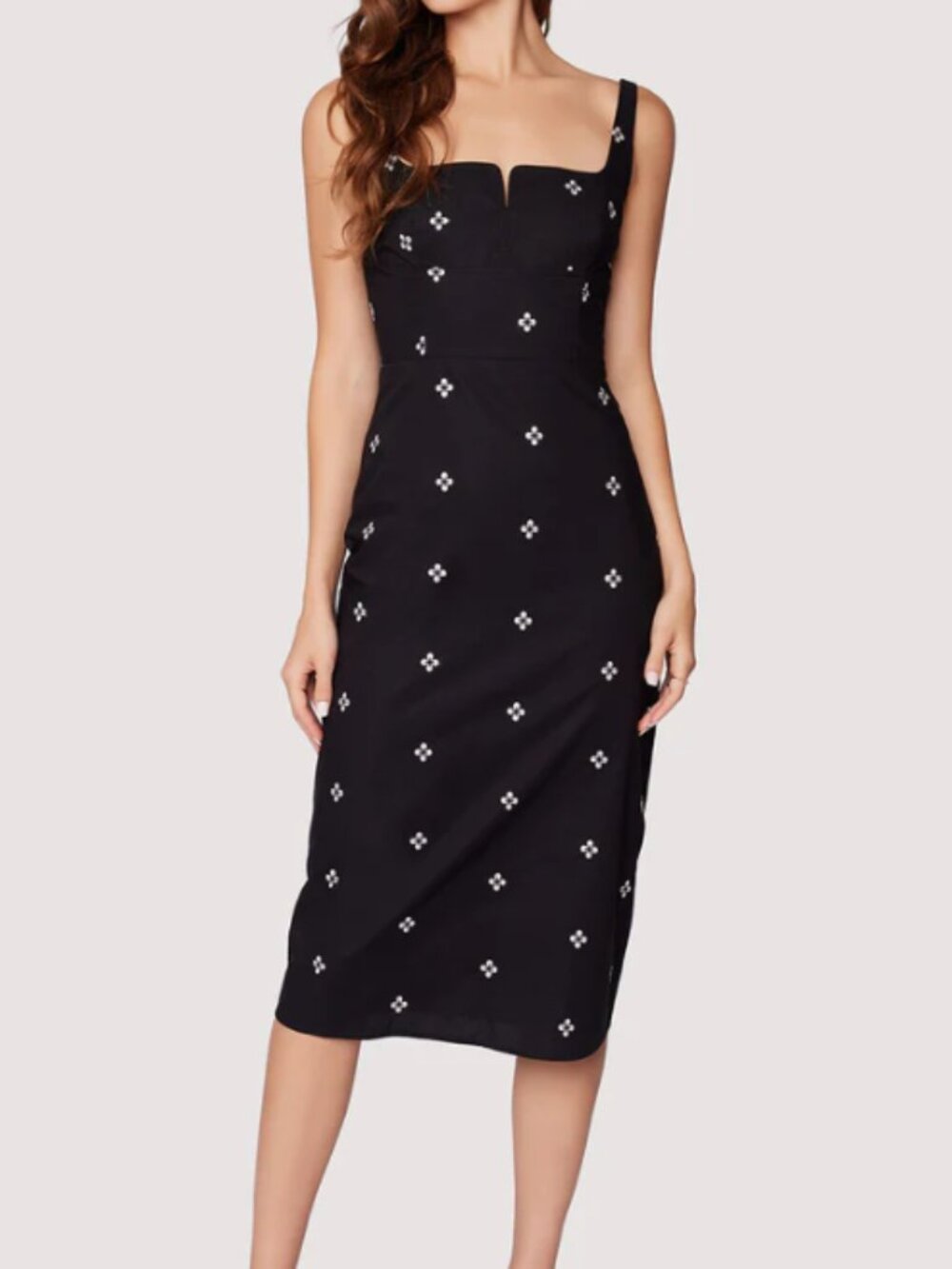 Lost + Wander Nightshade Midi Dress [LA0707]
